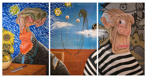 Van Gogh - Dali - Pocasso  Aref Niazi