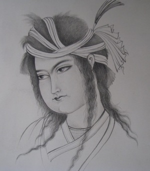 Indian woman  sarah payami