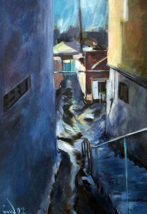 The alley  ghader Mansoori