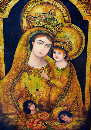 Mary SA and Christ AS  abdollah  rahimi