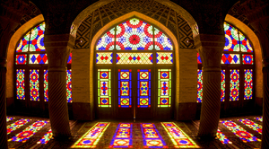 nasir olmolk mosque interior view  Arash RostamZad asli