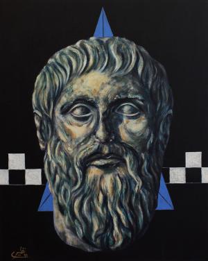 face to face with philosophers -plato  Sina Naziri