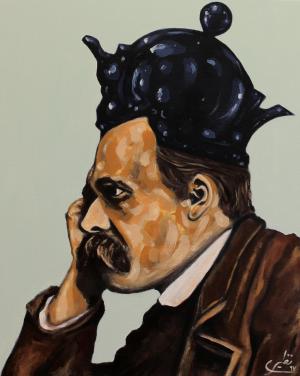 face to face with philosophers -Nietzsche  Sina Naziri