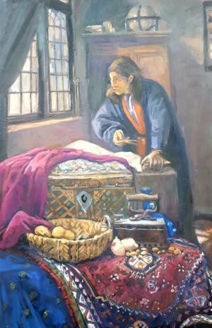discussion  with Vermeer  tarane sadeghian-broojeni