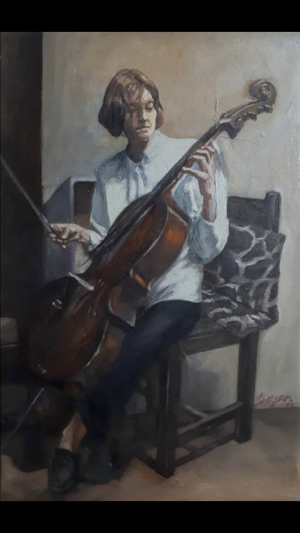Cello player  Shayan  Ostovar
