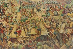 The events of the Karbala desert  Abbas boloukifar