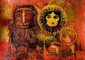 lion and sun  5  Shamsedin Ghazi