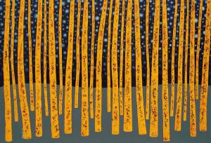 درختان طلایی در شب از رضا بیگناه
