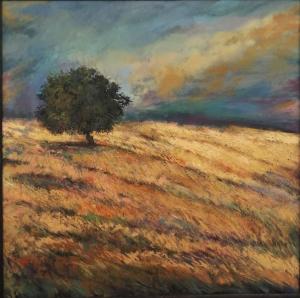  The romantic solitude of the wheat field and Jujub tree  Arezoo Marfavi