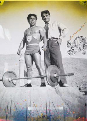 Weightlifter  Behnam Kamrani
